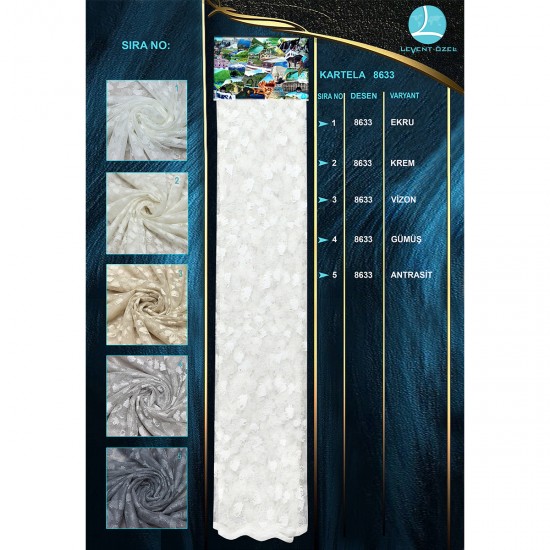 William Color Chart Wholesale Raschel Tulle Curtain Fabrics Living Room and Bedroom Curtains 5 Models 100% Polyester