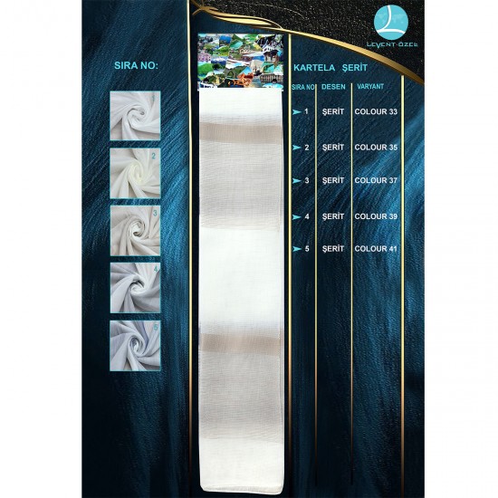 Lace Color Chart Wholesale Linen Tulle Curtain Fabrics Living Room and Bedroom Curtains 5 Models 100% Polyester