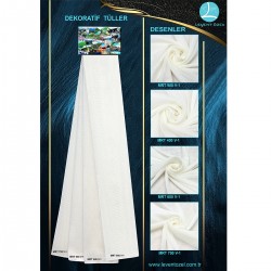 Mrt 400 - Mrt 600 - Mrt 700 - Mrt 900 Color Chart Wholesale Linen Tulle Curtain Fabrics Living Room and Bedroom Curtains 4 Models 100% Polyester