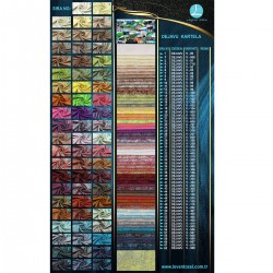 Dejavu Color Chart Wholesale Jacquard Background Curtain Fabrics Living Room and Bedroom Curtains 62 Models 100% Polyester