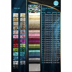 Crown Color Chart Wholesale Jacquard Background Curtain Fabrics Living Room and Bedroom Curtains 25 Models 100% Polyester