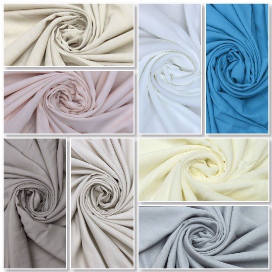 Lacos V--1 Wholesale Crepe Knitted Linen Tulle Curtain Fabrics Living Room and Bedroom Curtains 10 Models 100% Polyester