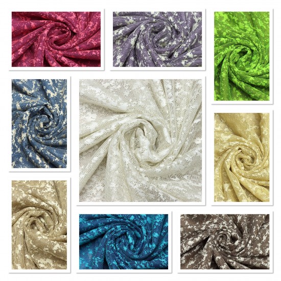 Wizzy V--7 Wholesale Raschel Cationic Knitting Tulle Curtain Fabrics Living Room and Bedroom Curtains 14 Models 100% Polyester